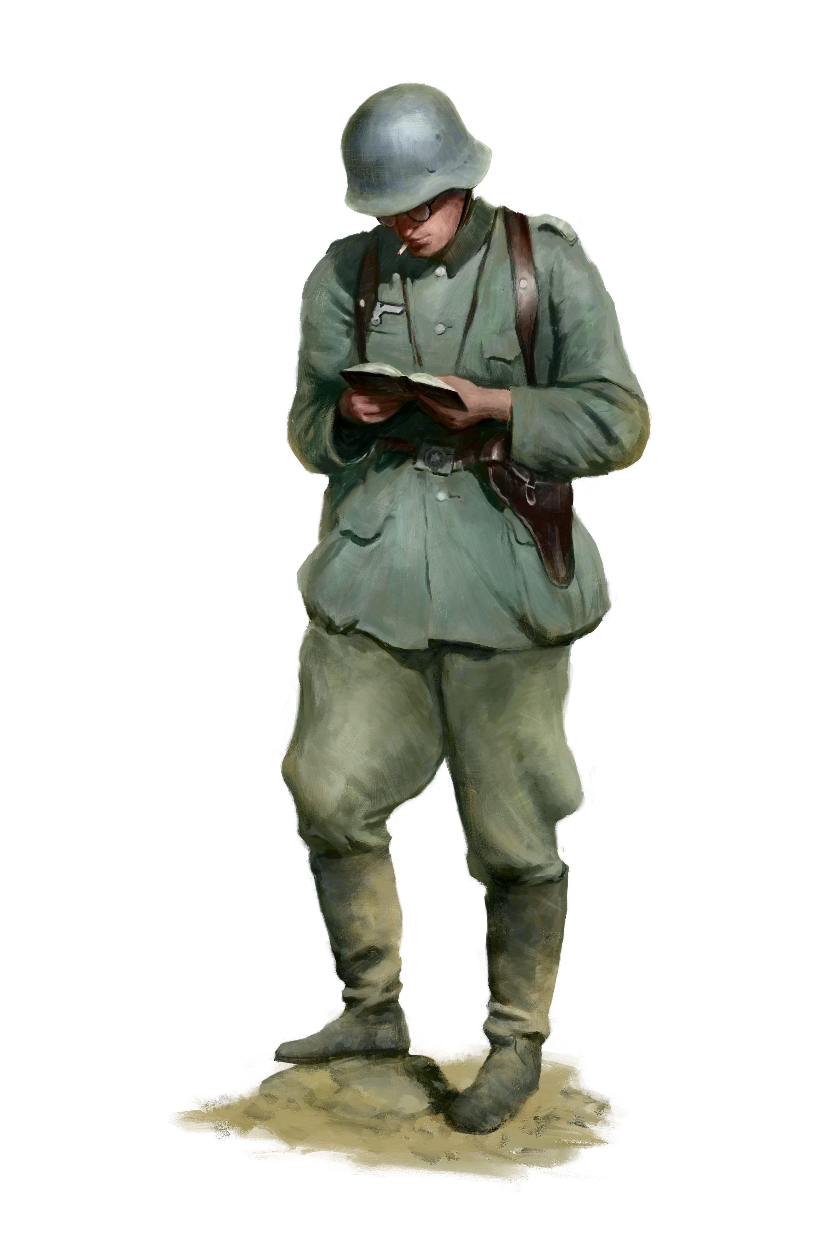 02.137JIM Набор красок Униформа немецкой армии (1935-1945) Feldgrau