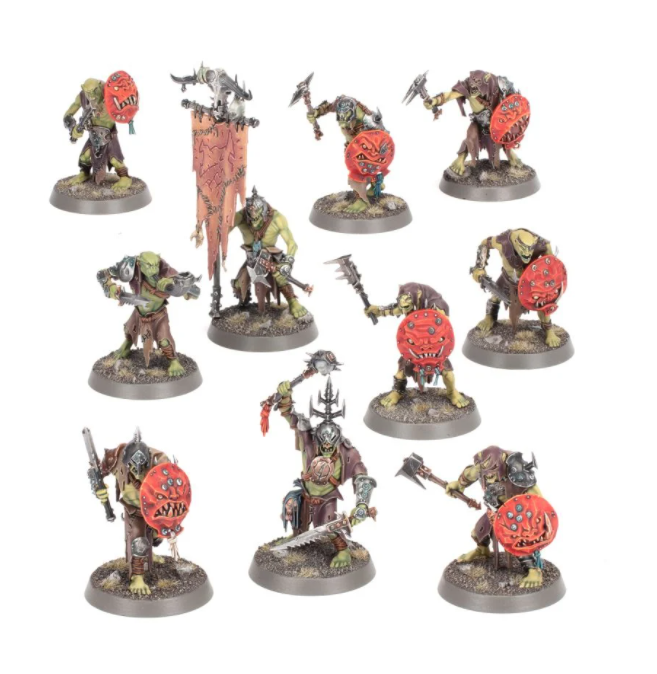 89-70GW Набор Боевые Кланы Орруков. Патрашилы (Orruk Warclans Gutrippaz) 89-70GW Набор Боевые Кланы Орруков. Патрашилы (Orruk Warclans Gutrippaz)