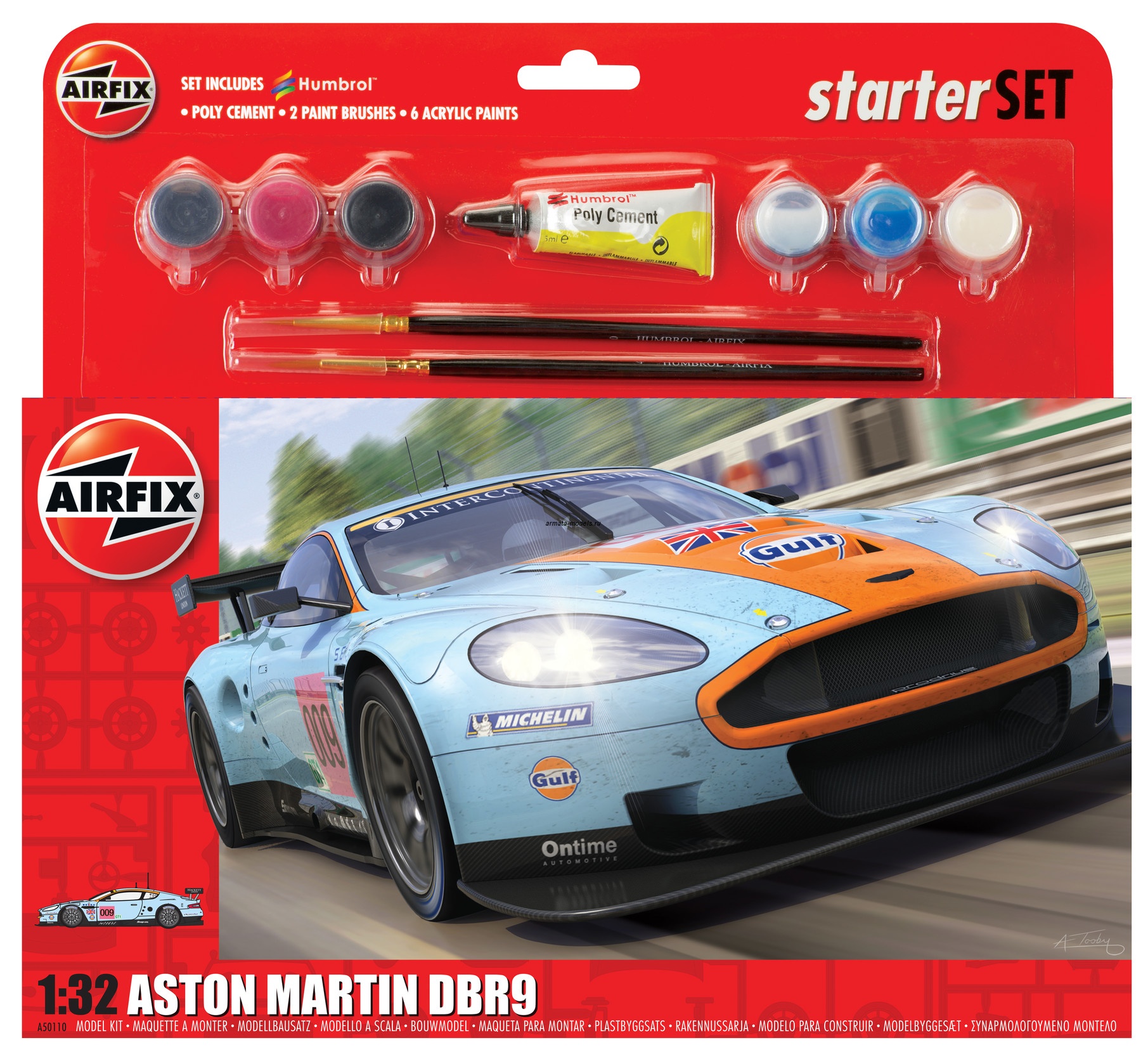 Купить A50110  набор автомобиля - Aston Martin DBR9 | ArmaModels