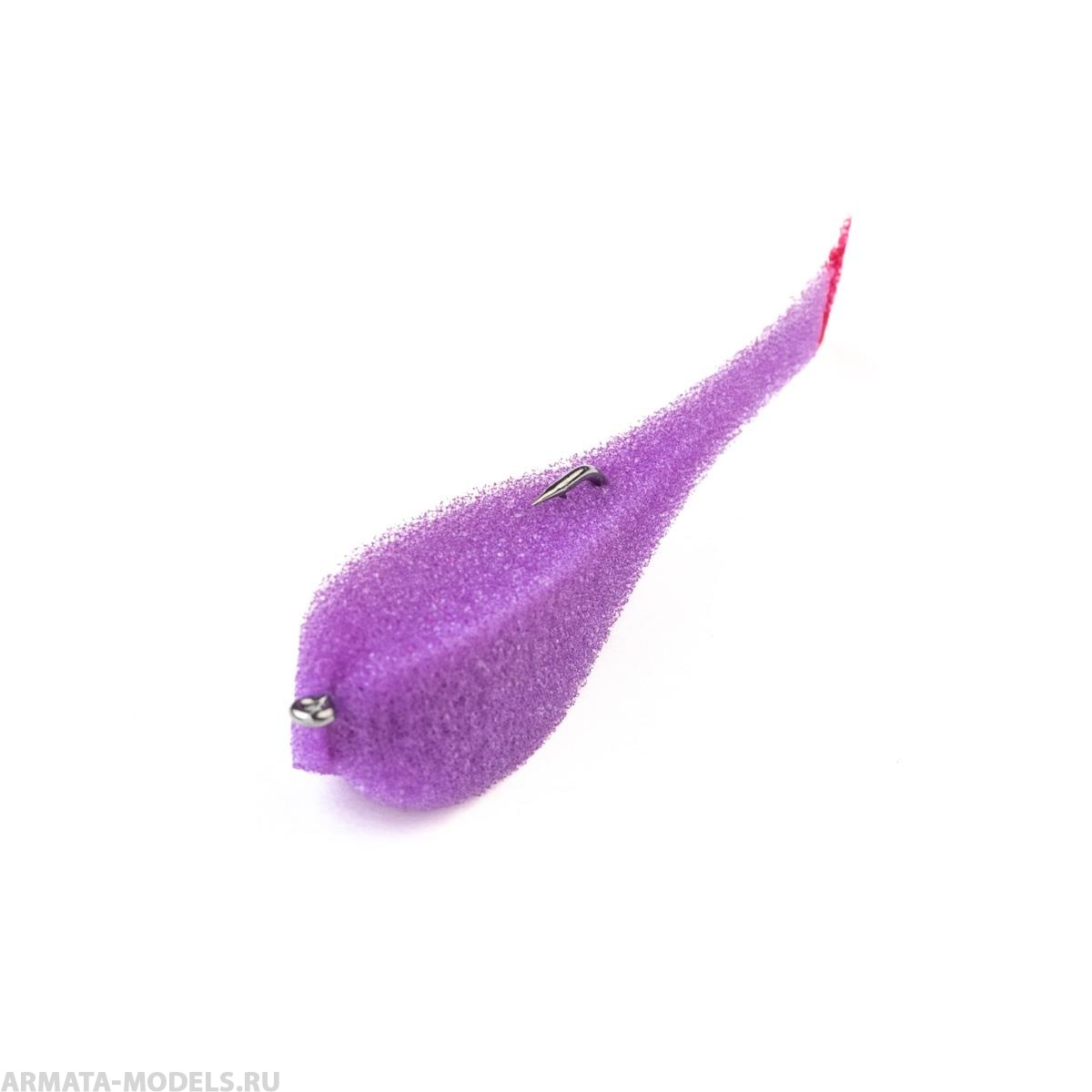 Рыбка поролоновая оснащенная на офсет.кр. 9 см ф 13 (HS-90-13) Helios( цена указана за упаковку, в количестве 5шт.)