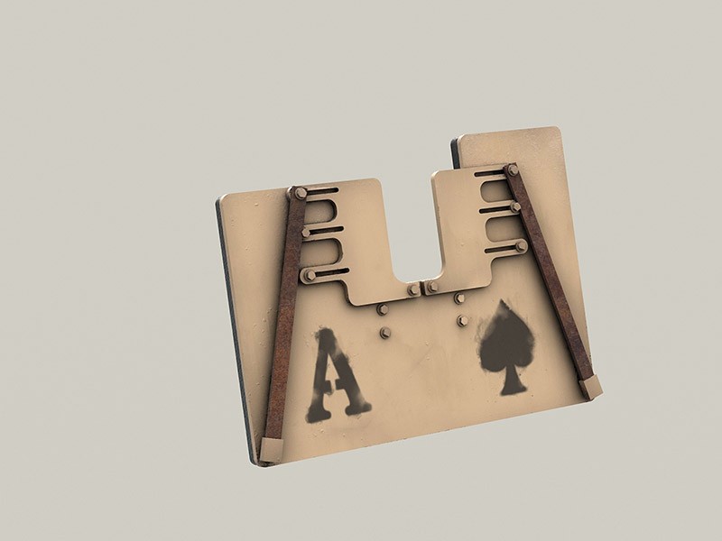 LRE35294 Щит для защиты стрелка с самодельными ограничителями для установки в башню автомобилей повышенной проходимости спецподразделений Морской Пехоты и Морских Котиков