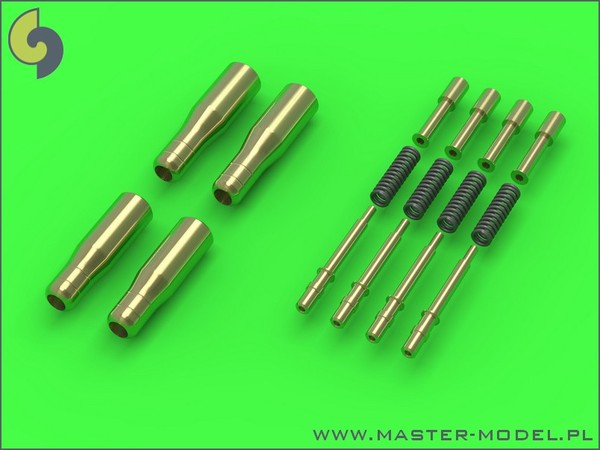 AM-72-067 Стволы к авиапушке Hispano Mk II с круглым пружинным компенсатором 20 мм для Hurricane Mk IIC 4 шт. AM-72-067 Стволы к авиапушке Hispano Mk II с круглым пружинным компенсатором 20 мм для Hurricane Mk IIC 4 шт.