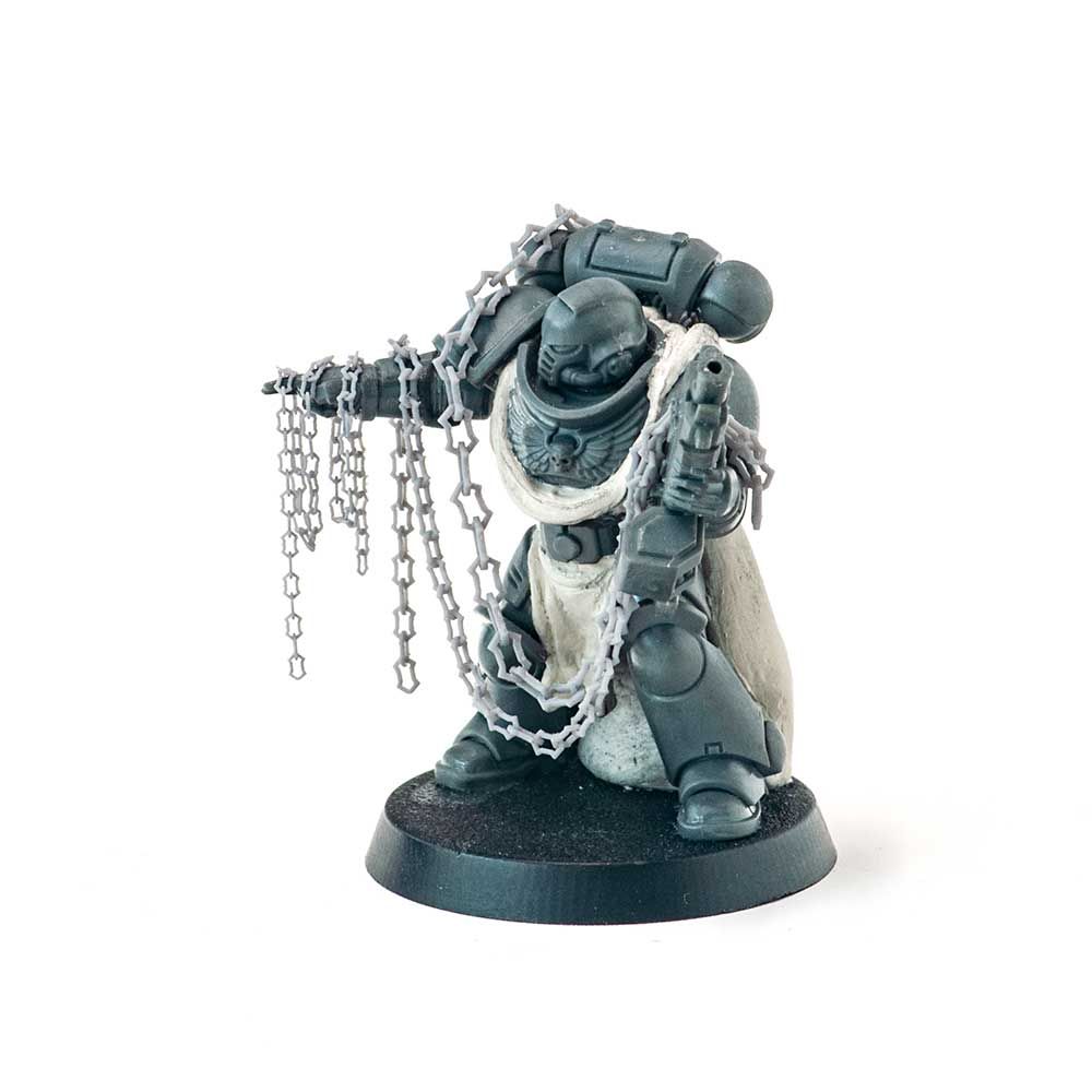 S-360 Цепь с угловатым звеном 1.5х2.0мм, толщиной 0,2мм, размер S