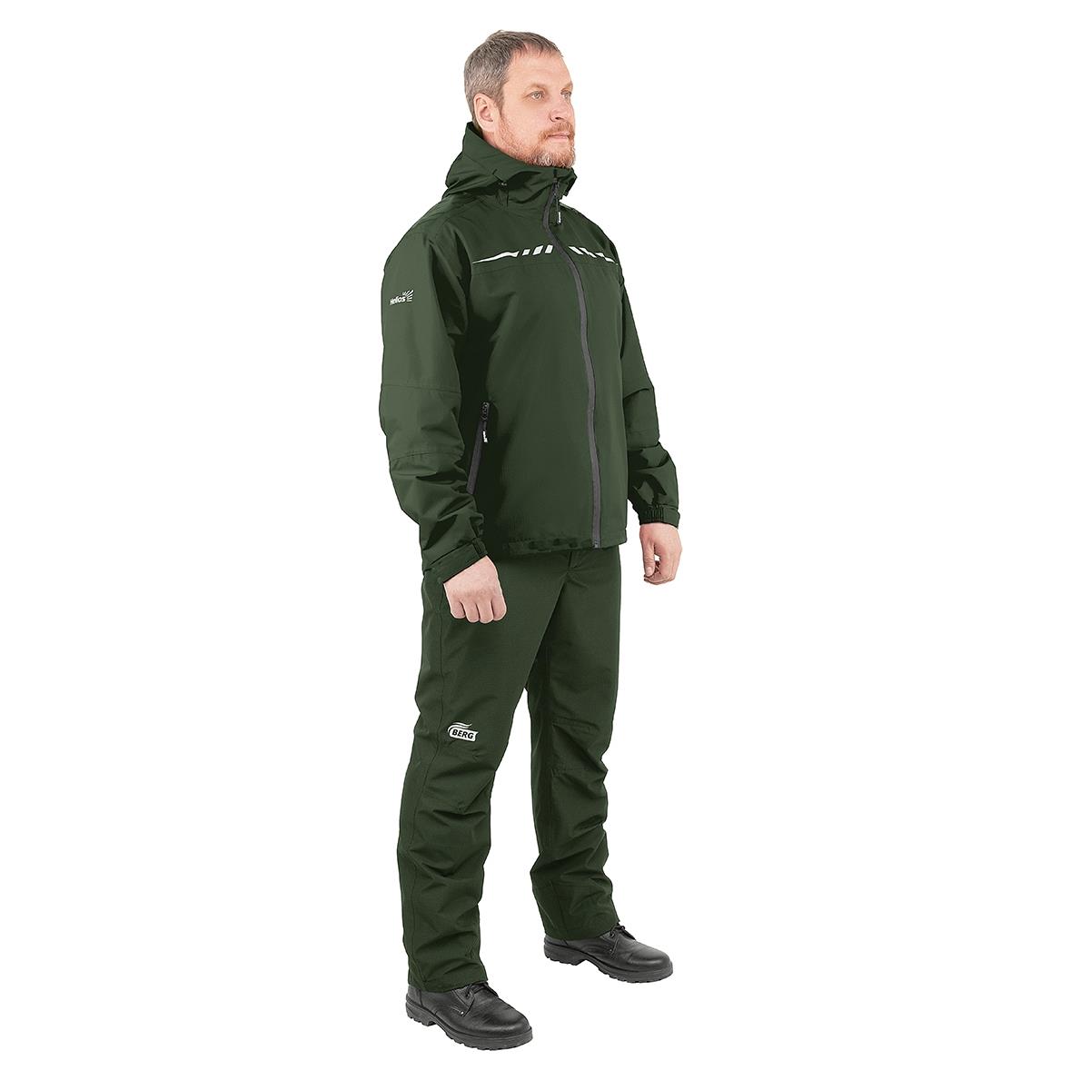 Костюм мембранный BERG хаки 5/5К р.3XL (T-KSB-3XL-56/182-G) Helios