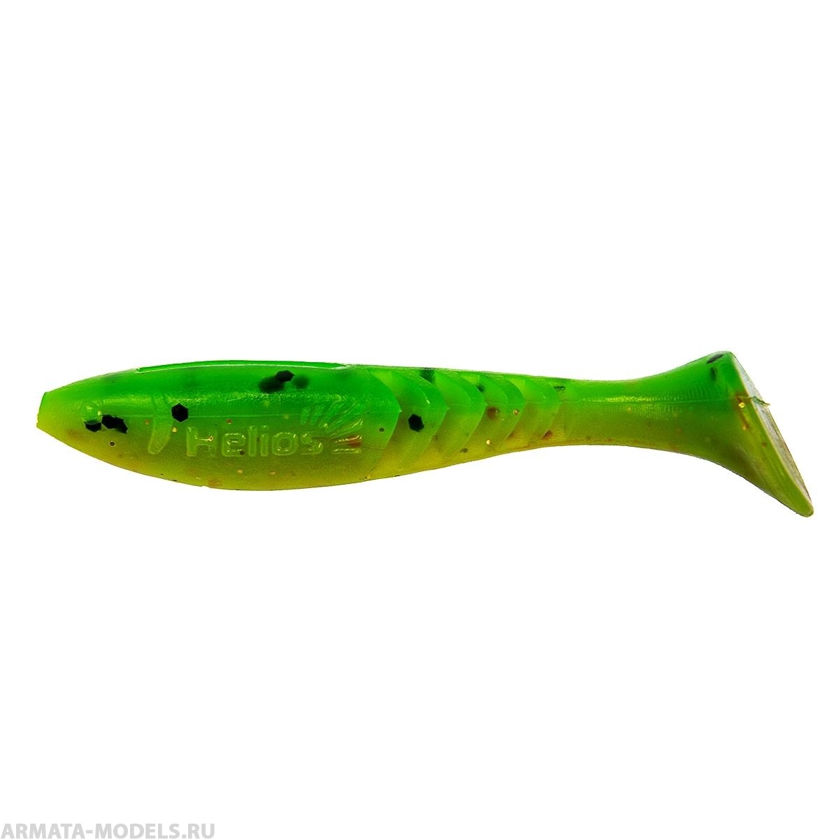 Виброхвост Slash 2,64"/6,7 см Green Lime 10шт. (HS-19-010) Helios Виброхвост Slash 2,64"/6,7 см Green Lime 10шт. (HS-19-010) Helios