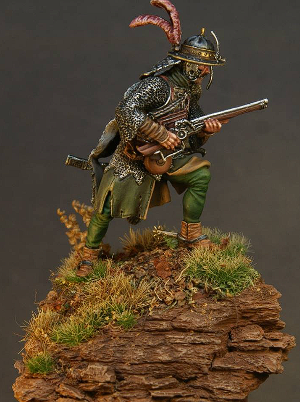 CHM-54075. Польский почтовый гусарской хоругви, 17 век. 54 мм. Материал - смола. Chronos Miniatures CHM-54075. Польский почтовый гусарской хоругви, 17 век. 54 мм. Материал - смола. Chronos Miniatures