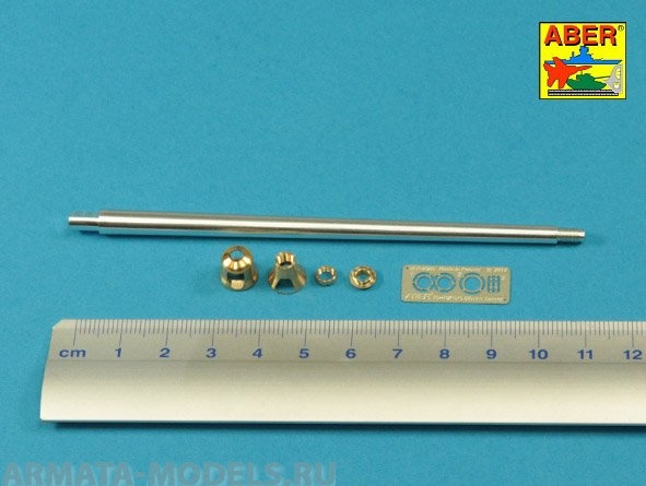 ABR-35-L-140  Дополнения для  German 88 mm Pak 43/1 L/71 Barrel for “Elefant” для Tamiya (New Generation) 1/35 ABR-35-L-140  Дополнения для  German 88 mm Pak 43/1 L/71 Barrel for “Elefant” для Tamiya (New Generation) 1/35