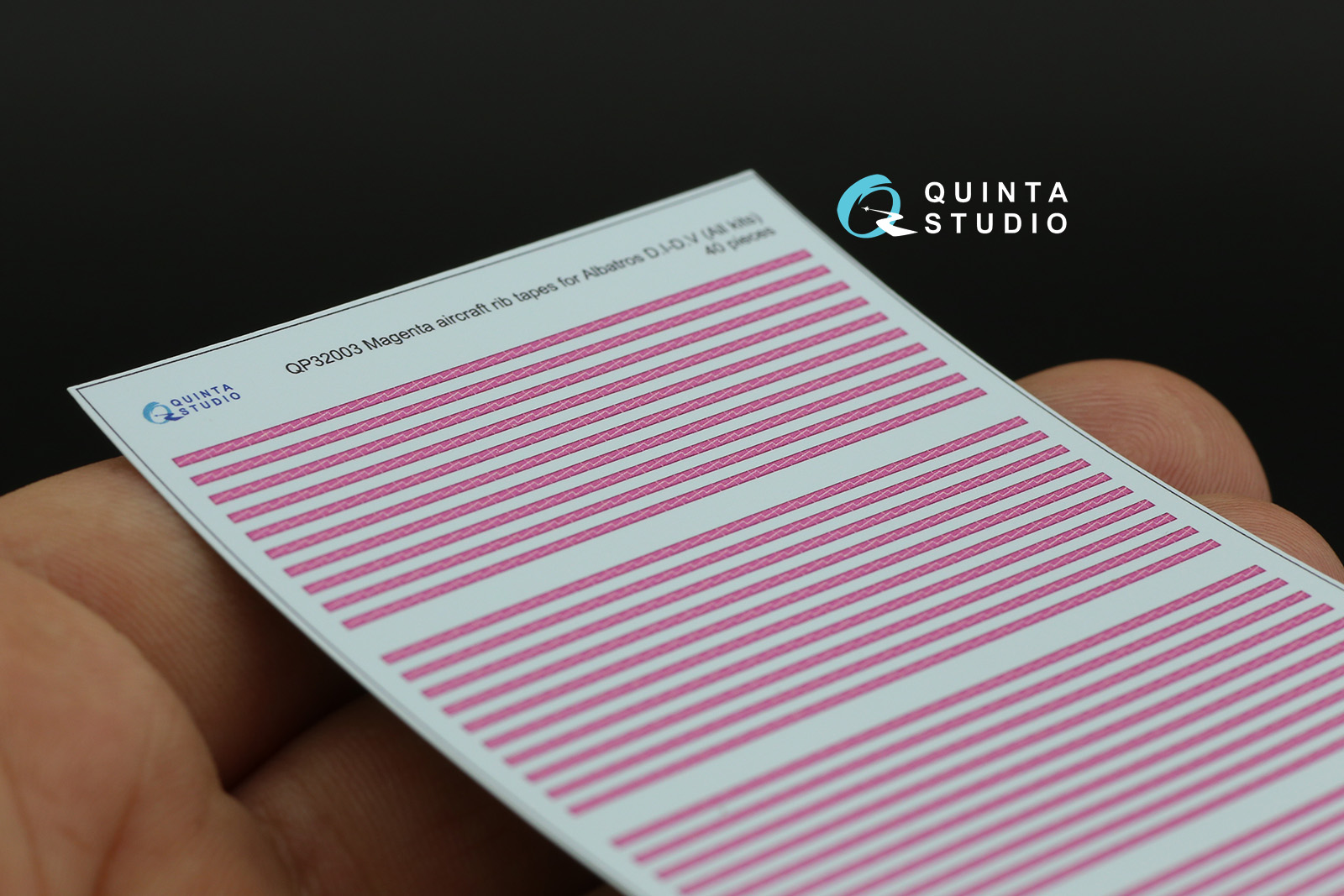 QP32003 Розовые киперные ленты Albatros D.I-D.V (для любых моделей)