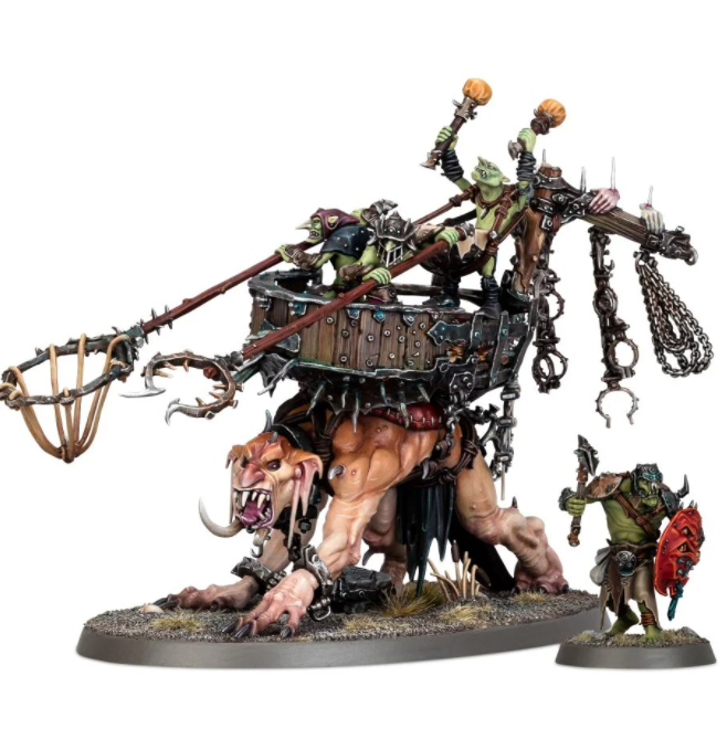 89-66GW Набор Боевые Кланы Орруков. Слоггот-Ползун (Orruk Warclans Marshcrawla Sloggoth) 89-66GW Набор Боевые Кланы Орруков. Слоггот-Ползун (Orruk Warclans Marshcrawla Sloggoth)