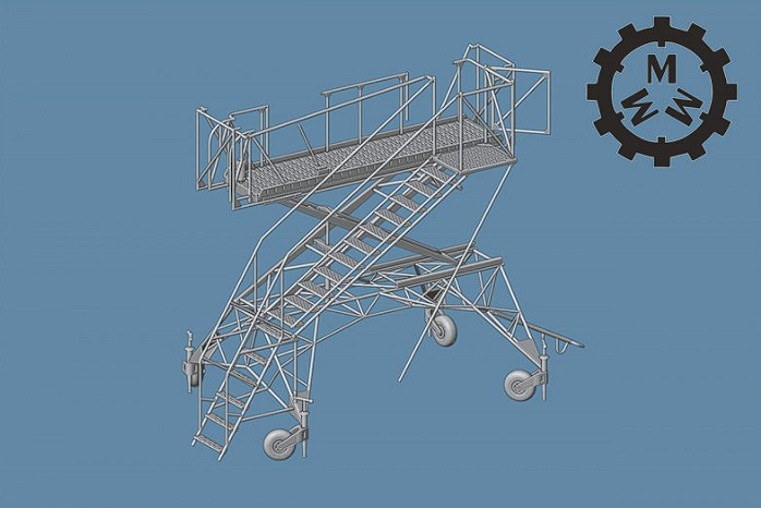ММ72322 Стремянка для Ту-22 (2 шт.) Мастерская Мажор Моделс