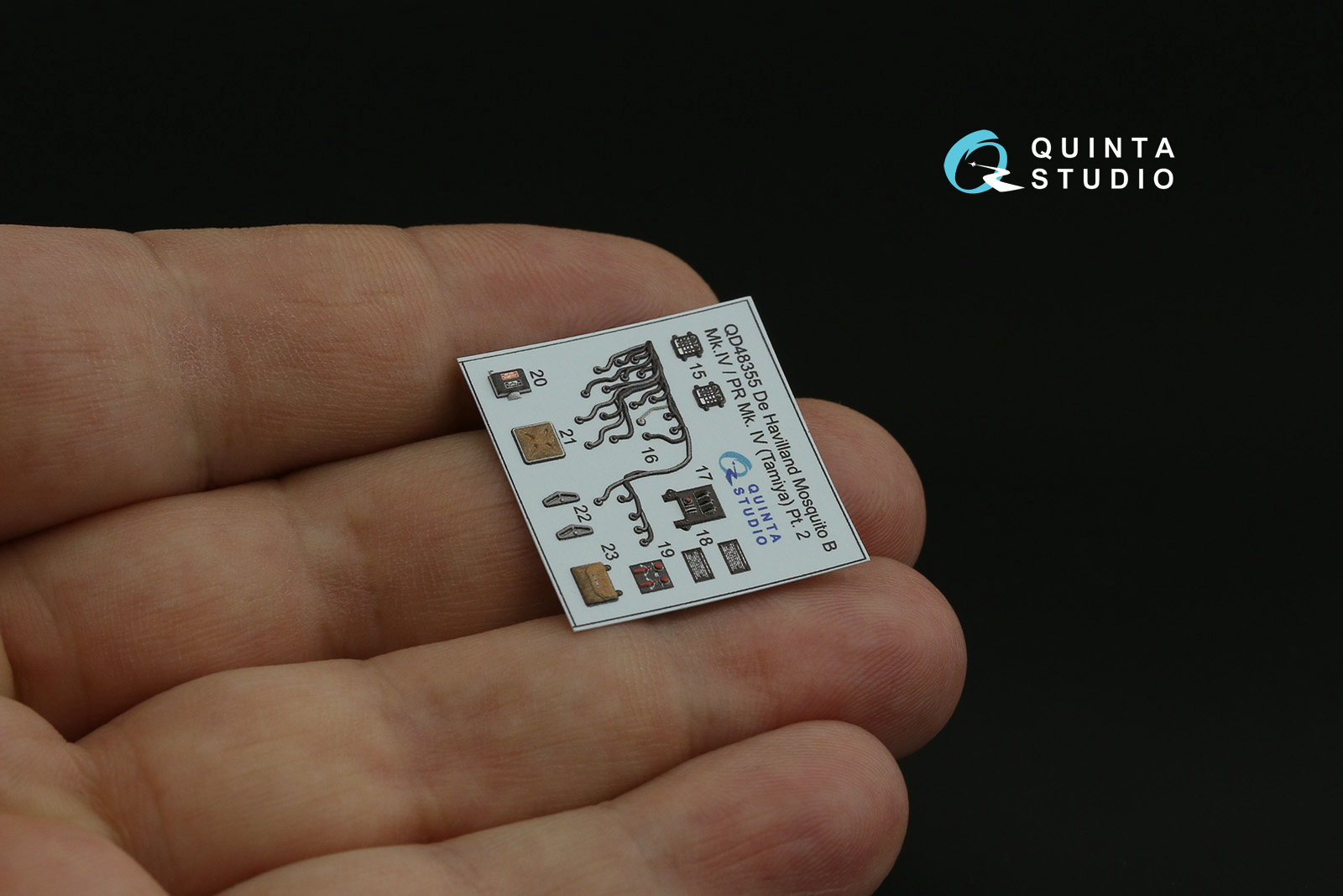 QD48355 3D Декаль интерьера кабины DH Mosquito B Mk.IV/PR Mk.IV (Tamiya)