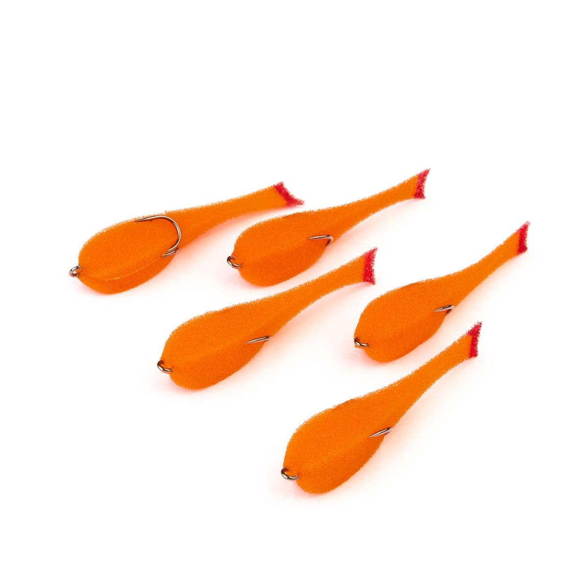 Рыбка поролоновая 8 см ор 09 кр.2 (HS-80-09) Helios( цена указана за упаковку, в количестве 5шт.)