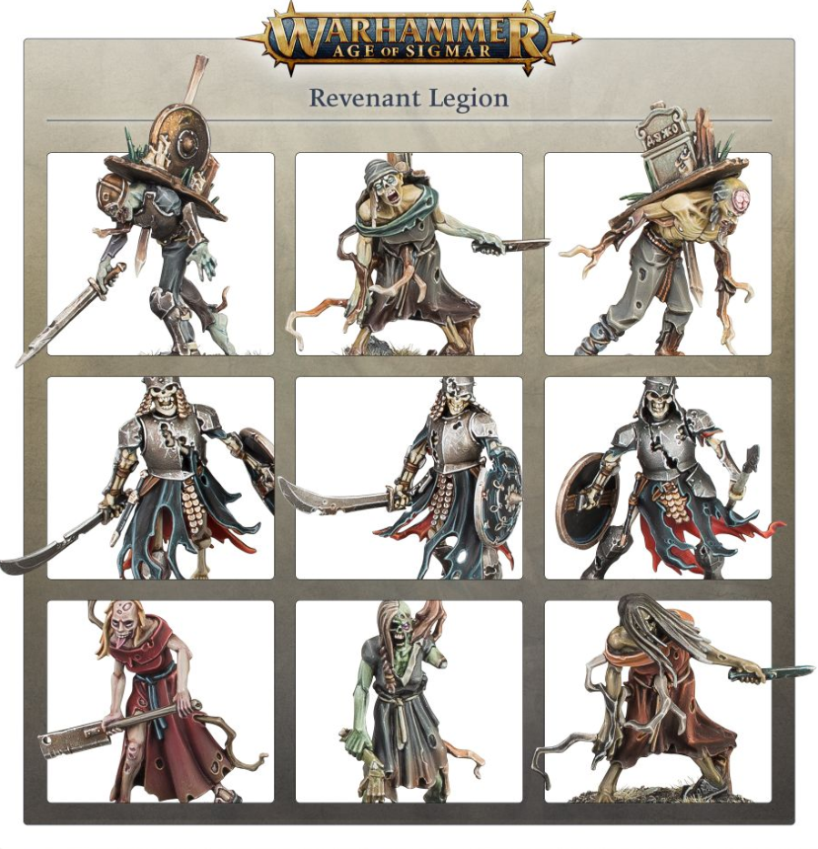 91-46GW Набор Бездушные Повелители Могил. Легион Ревенантов (Soulblight Gravelords Revenant Legion) 91-46GW Набор Бездушные Повелители Могил. Легион Ревенантов (Soulblight Gravelords Revenant Legion)