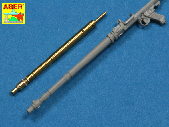 ABR-16-L-03  Дополнения для  Turned barrel for German tank machine gun MG34 для любых моделей 1/16 ABR-16-L-03  Дополнения для  Turned barrel for German tank machine gun MG34 для любых моделей 1/16
