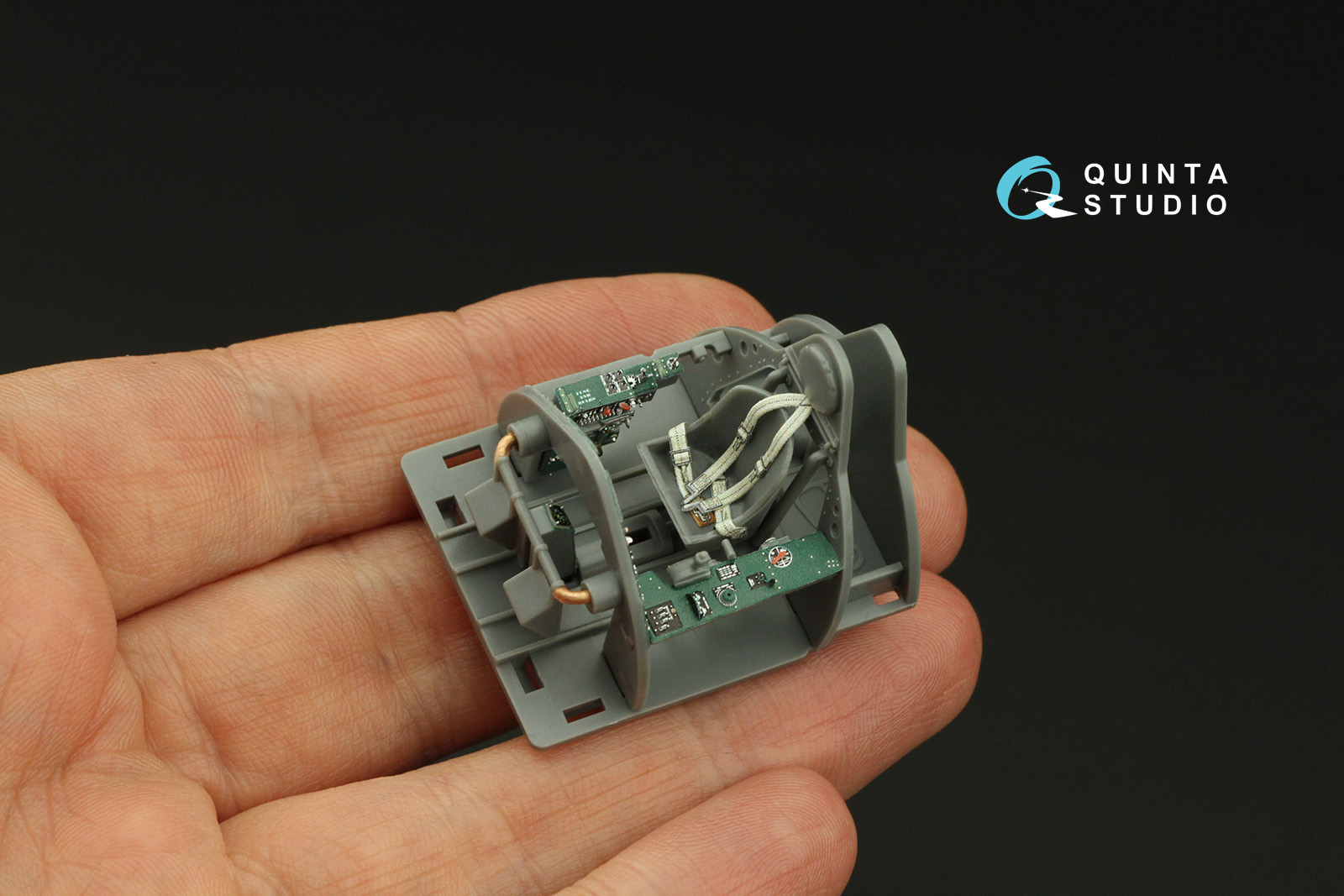 QD48334 3D Декаль интерьера кабины F4F-4 Wildcat (Tamiya)