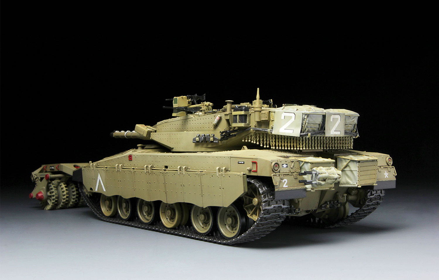 TS-005 Merkava Mk.3 BAZ w/Nochri Dalet Mine Roller S Meng TS-005 Merkava Mk.3 BAZ w/Nochri Dalet Mine Roller S Meng