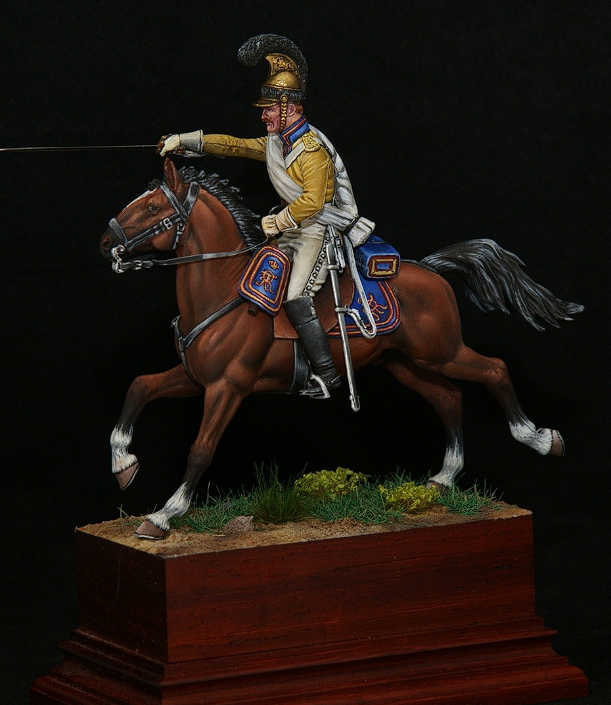 CHM-54212. Саксонский кирасир полка "Гард Дю Кор", 1812 г.  54 мм. Материал - смола. Chronos Miniatures CHM-54212. Саксонский кирасир полка "Гард Дю Кор", 1812 г.  54 мм. Материал - смола. Chronos Miniatures