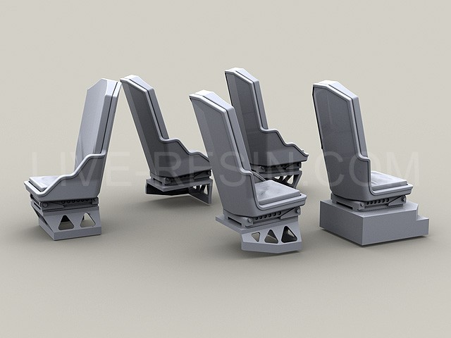 LRE35154 Бронированные кресла для HMMWV, совместимо с моделями от всех производителей Tamiya, Academy, Bronco, Italery, и т.д.. В наборе 25 деталей