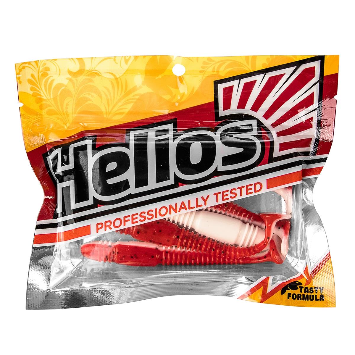 Виброхвост Minoga 3,75"/9.5 см Red & White 5шт. (HS-17-003) Helios Виброхвост Minoga 3,75"/9.5 см Red & White 5шт. (HS-17-003) Helios
