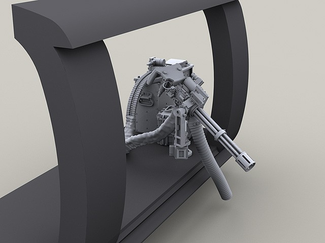 LRE35174 Пулеметная установка M134D Minigun в проем двери вертолетов UH60/Ми-8/Ми-17. 