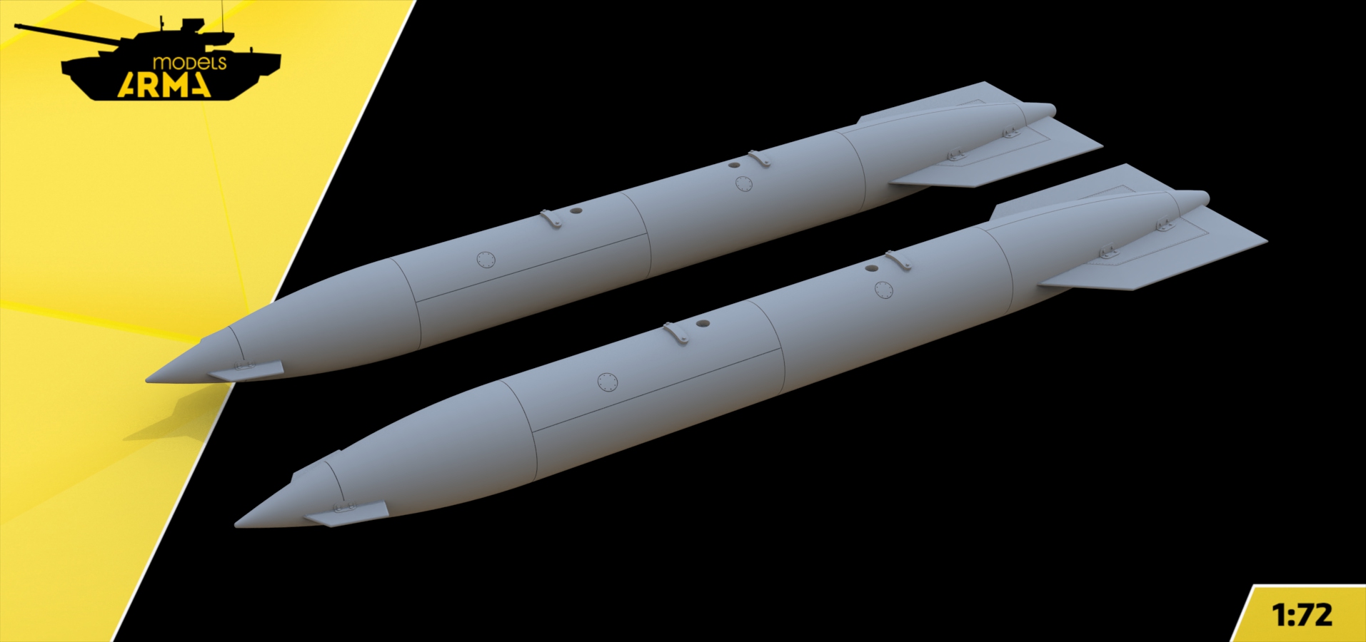AM72502 Подкрыльевые ПТБ для Т-4 «Сотка»  2 шт (Не для свободной продажи)