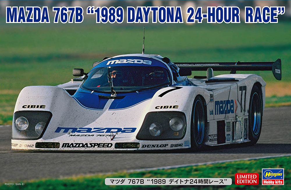 20691-Автомобиль Mazda 767B '1989 Daytona 24 Hours' (Limited Edition) Hasegawa