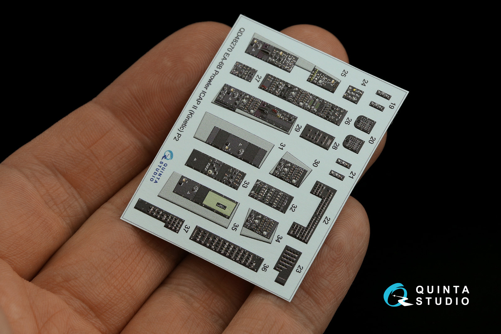 QDS-48270 3D Декаль интерьера кабины EA-6B Prowler (ICAP II) (Kinetic) (Малая версия)