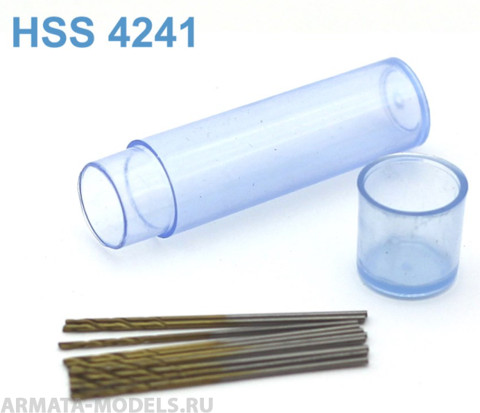 42266J Мини-сверло, диаметр   0,85 мм, HSS 4241, титановое покрытие, 10 шт./уп.