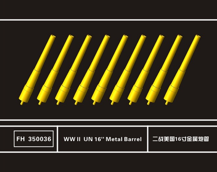 FH350036 WW II  UN 16'' Metal Barrel