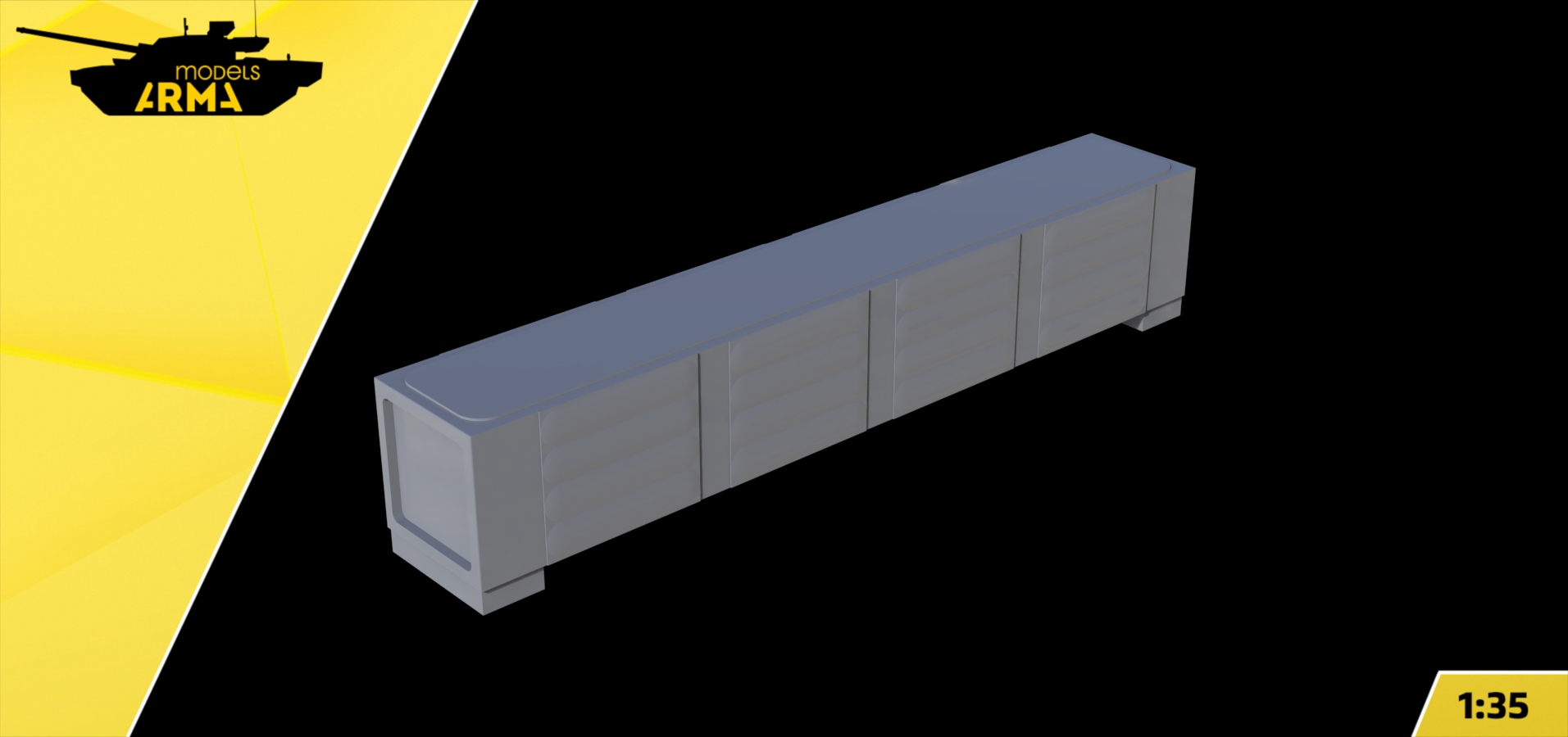 AM36001 Ящик ракетный для 3М7 «Дракон» ИТ-1 (Не для свободной продажи) Arma Models