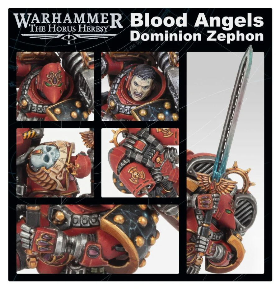 31-22GW Набор Кровавые Ангелы. Доминион Зефон (Blood Angels Dominion Zephon) 31-22GW Набор Кровавые Ангелы. Доминион Зефон (Blood Angels Dominion Zephon)