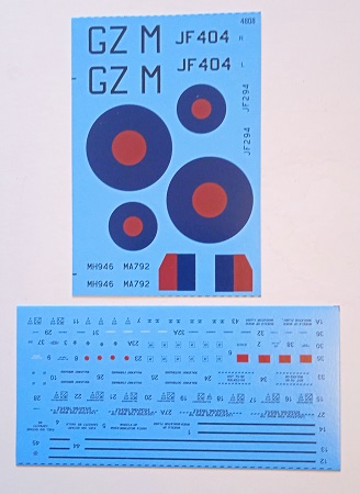 4808 Сборная модель самолета Spitfire HF Mk.VIII/Mk.Ixc - высотный истребитель RAF, 4 варианта InScale 4808 Сборная модель самолета Spitfire HF Mk.VIII/Mk.Ixc - высотный истребитель RAF, 4 варианта InScale