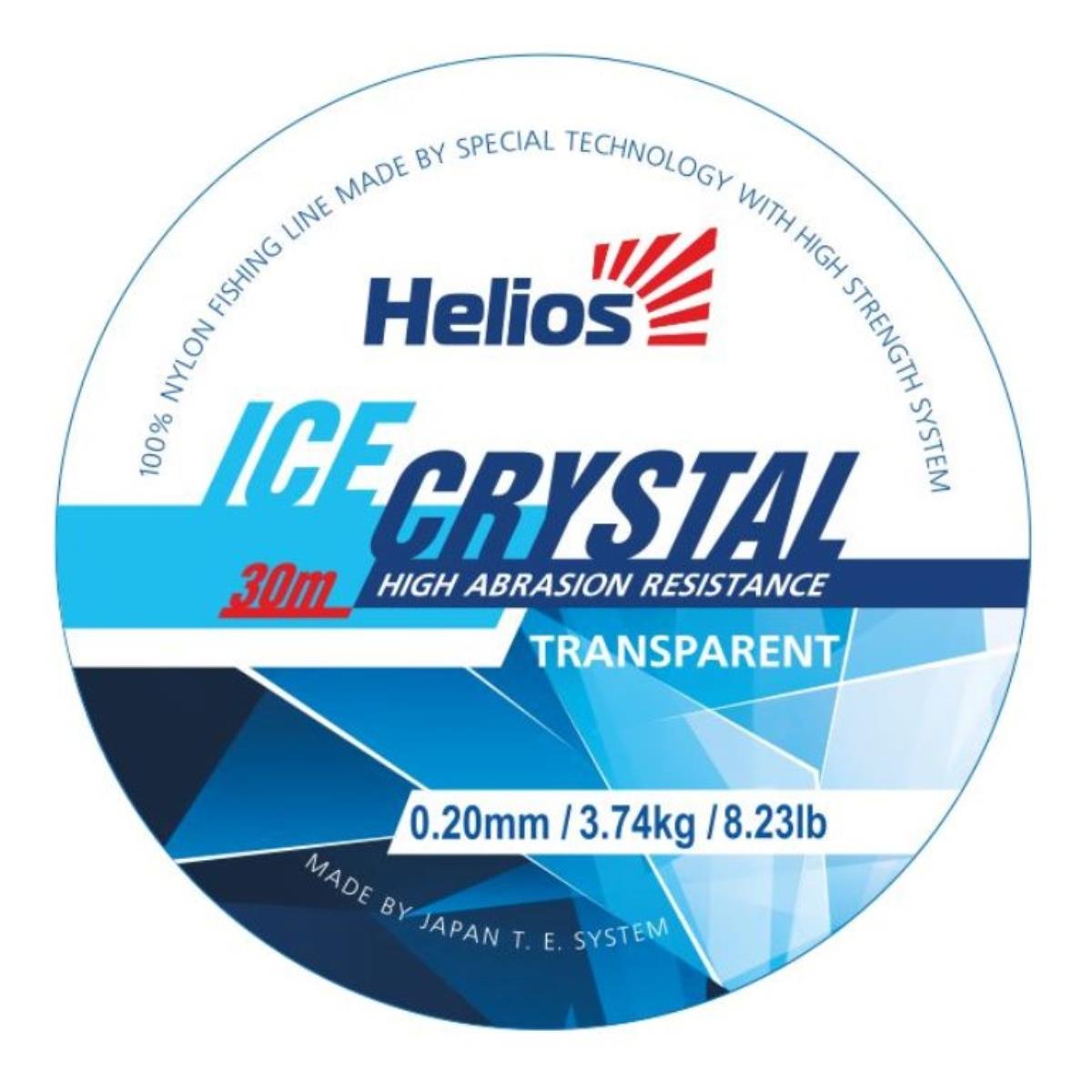 Леска ICE CRYSTAL Nylon Transparent 0,20mm/30 (HS-ICT 0,20/30) Helios