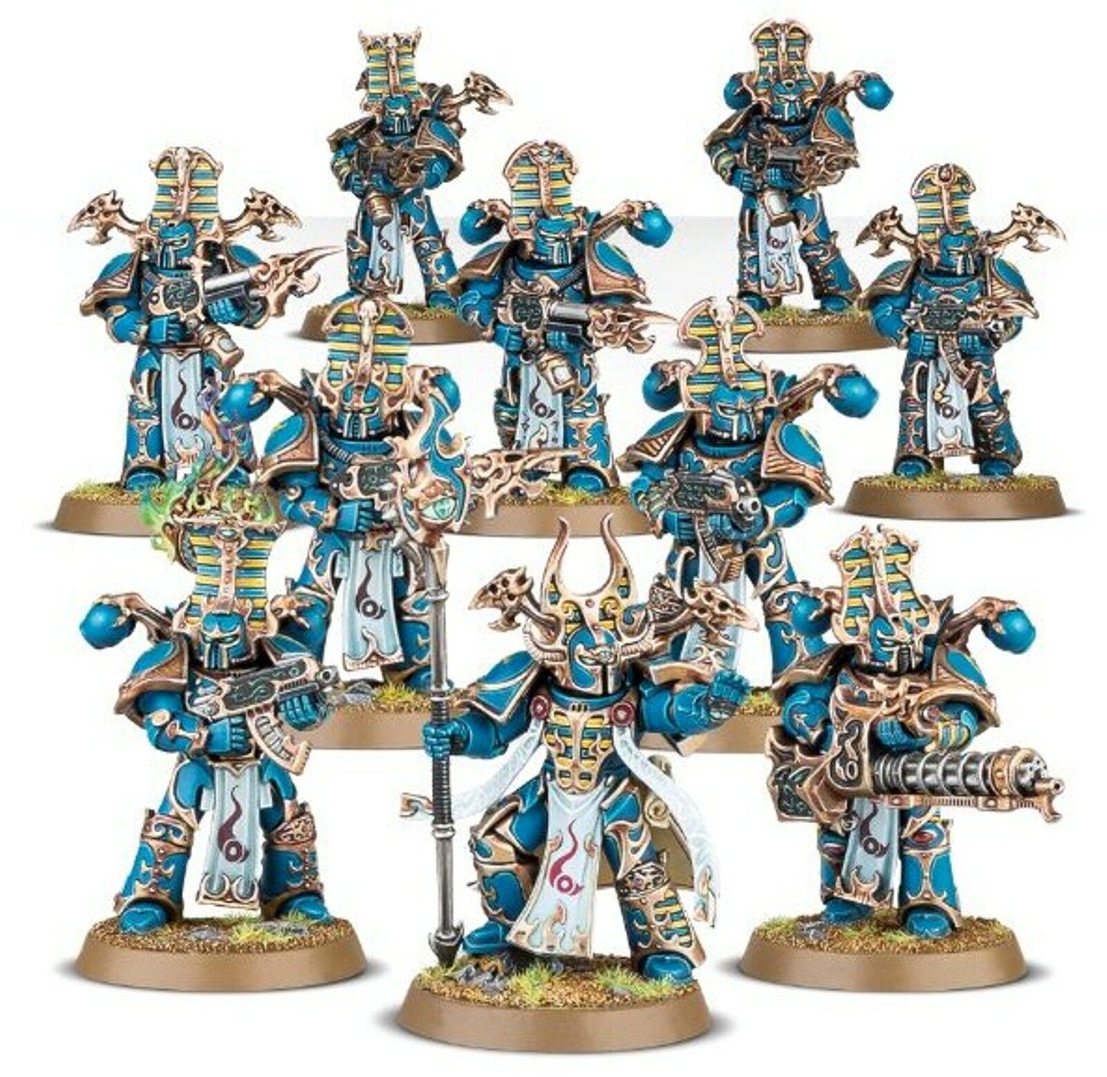 43-35GW Набор Рубрикодесантники Тысячи сынов (Thousand Sons Rubric Marines) 43-35GW Набор Рубрикодесантники Тысячи сынов (Thousand Sons Rubric Marines)