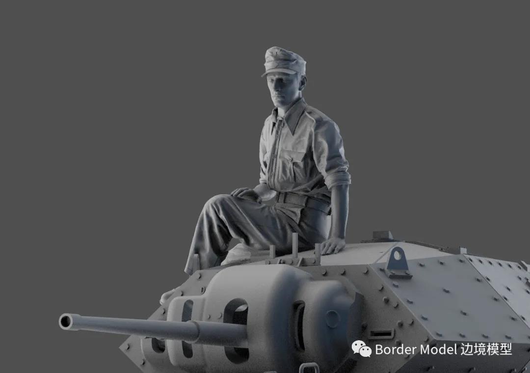 BT-015  Crusader Mk.II British Cruiser Tank MK.VI & German Pzkpfw.MK V746(e) BORDER MODELS