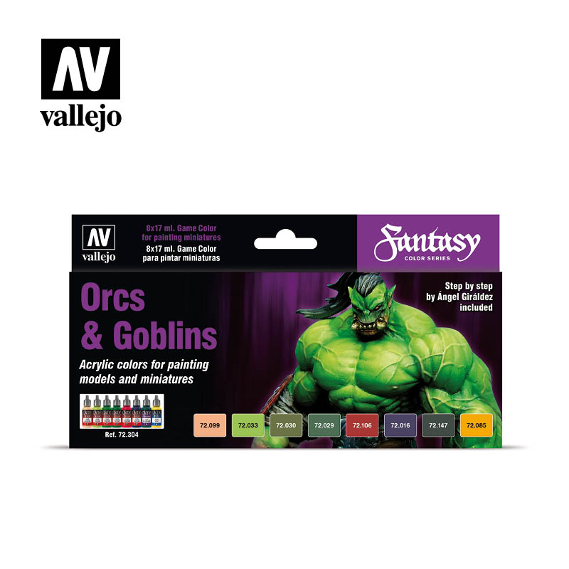 V-72304 Набор Game Color (8*17 мл)/ ORCS & GOBLINS V-72304 Набор Game Color (8*17 мл)/ ORCS & GOBLINS
