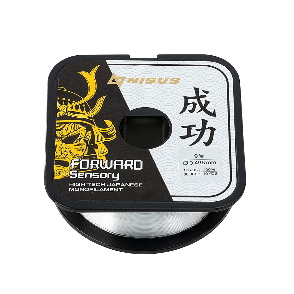 Леска FORWARD Sensory 0,496mm/100m Nylon Transparent (N-FS-0496-100) Nisus( цена указана за упаковку, в количестве 10шт.)