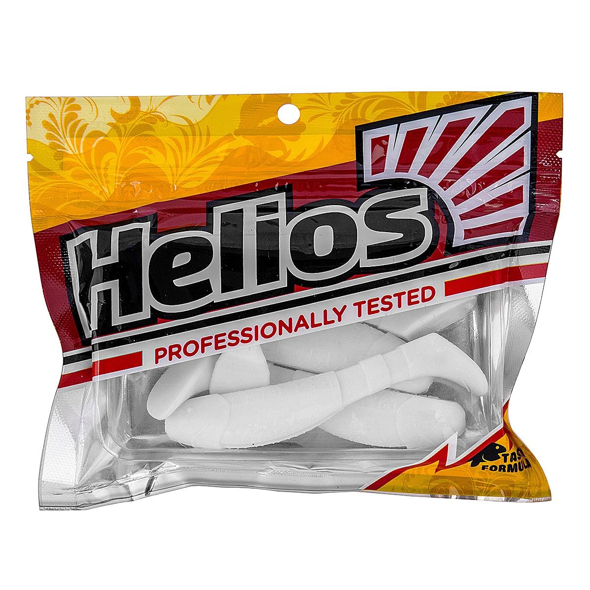 Виброхвост Chubby 3,55"/9 см White 5шт. (HS-4-001) Helios Виброхвост Chubby 3,55"/9 см White 5шт. (HS-4-001) Helios