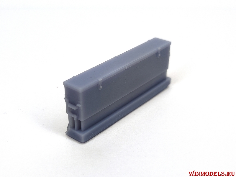 MWS-0010 Ящик орудийного ЗИП танк Т-34/76 высокий, 8.5 мм, 1 шт.