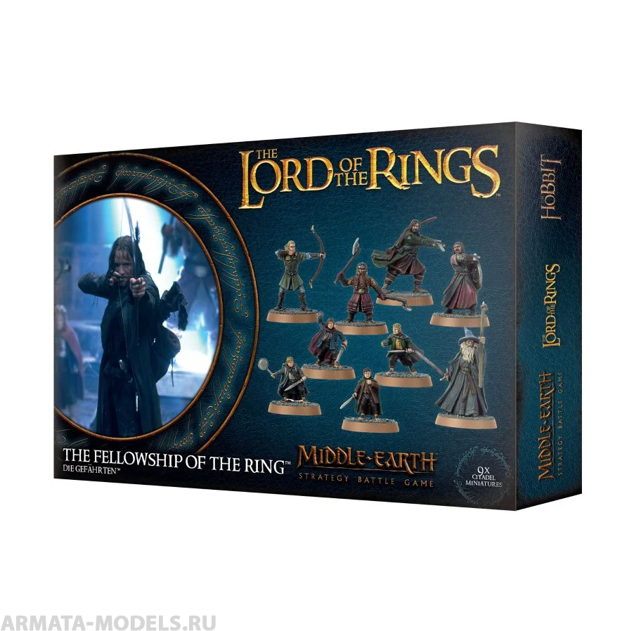 30-25GW Набор Властелин Колец: Братство Кольца (Lord Of The Rings:  Fellowship Of The Ring) Games Workshop