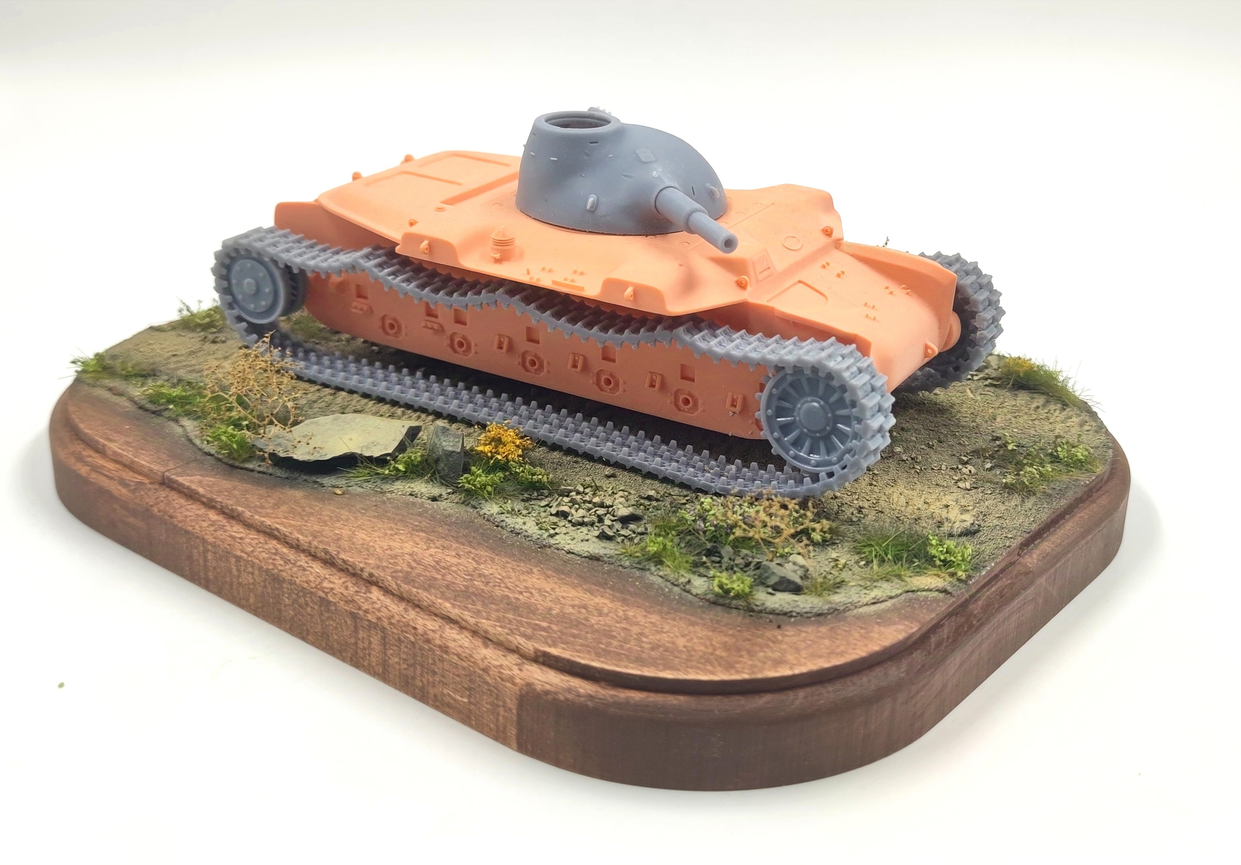 HE-35109 Подставка сухая дорога (Деревянная основа) Размер 25*20см