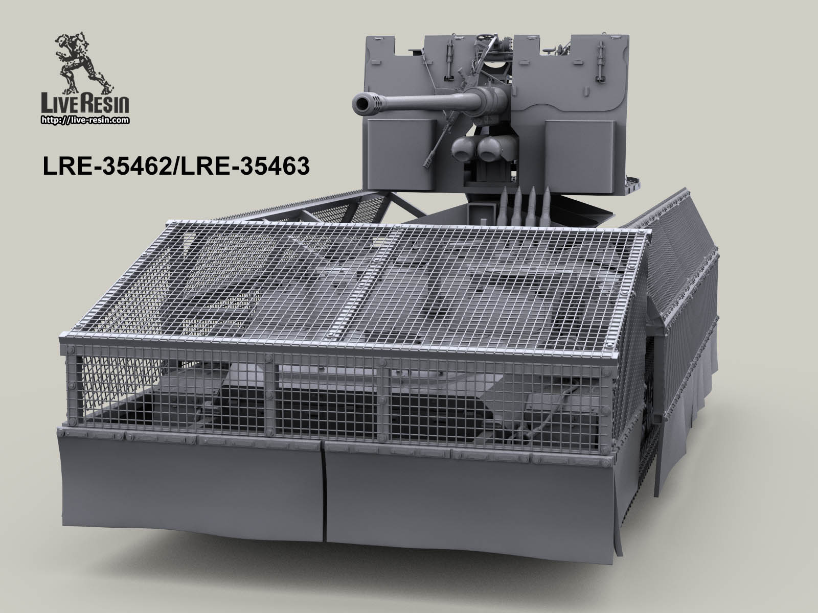 LRE35462A Конверсионный набор зенитно-артиллерийский комплекс С-60 для размещения на любой гусеничной базе (Не для свободной продажи)