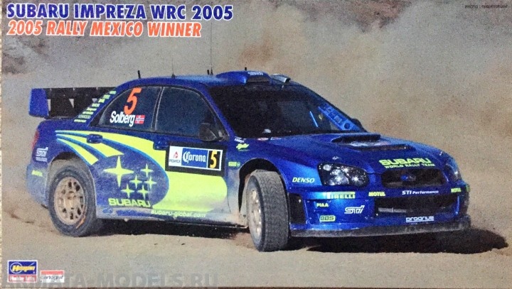 Купить 25035 Автомобиль SUBARU IMPREZA WRC 2005 Hasegawa
