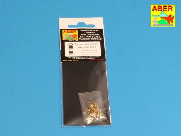 ABR-16 100  Дополнения для  Turned imitation of Hexagon bolts x30 pcs. универсальный набор 1/16