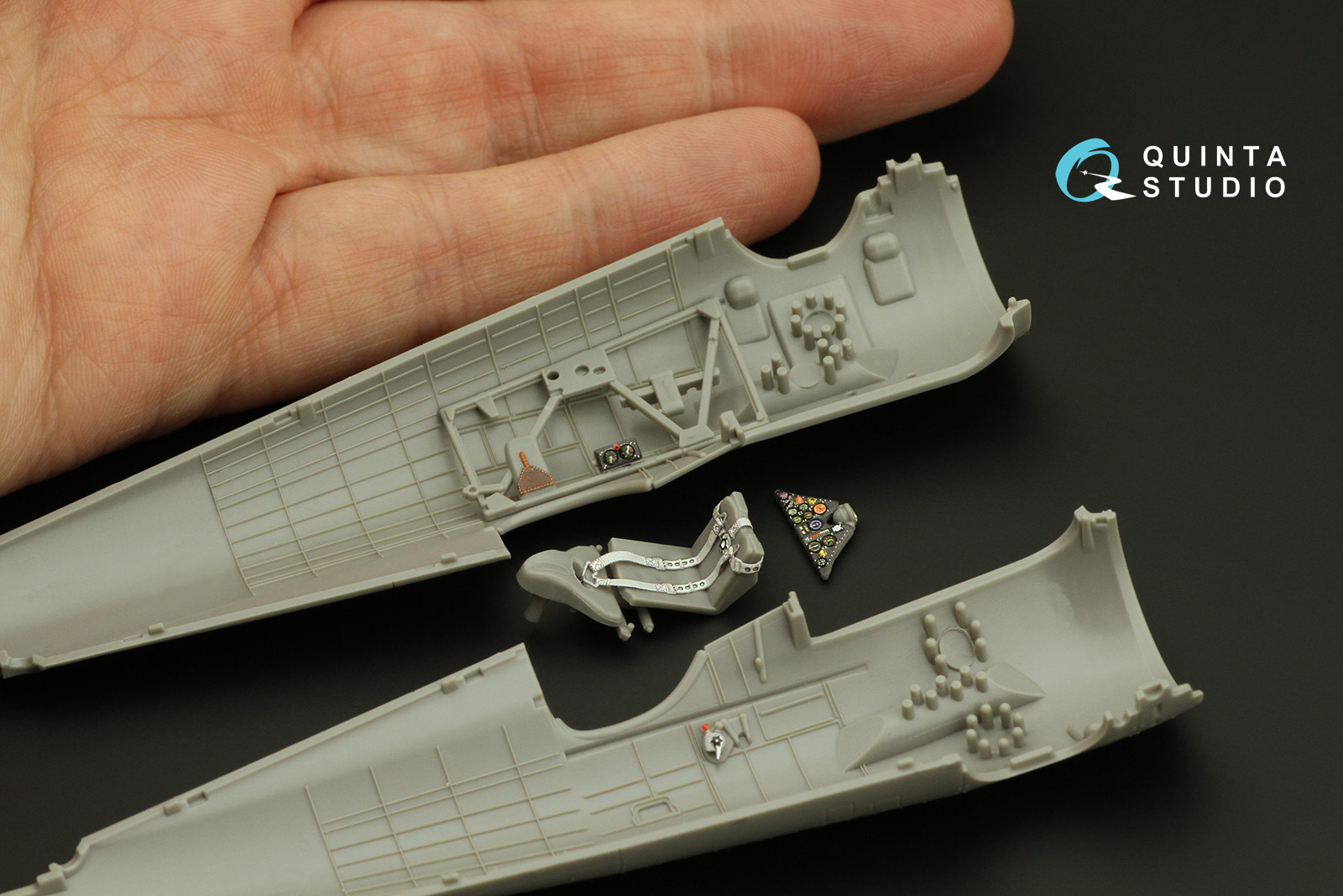 QD48335 3D Декаль интерьера кабины PZL P.11c (Arma Hobby)