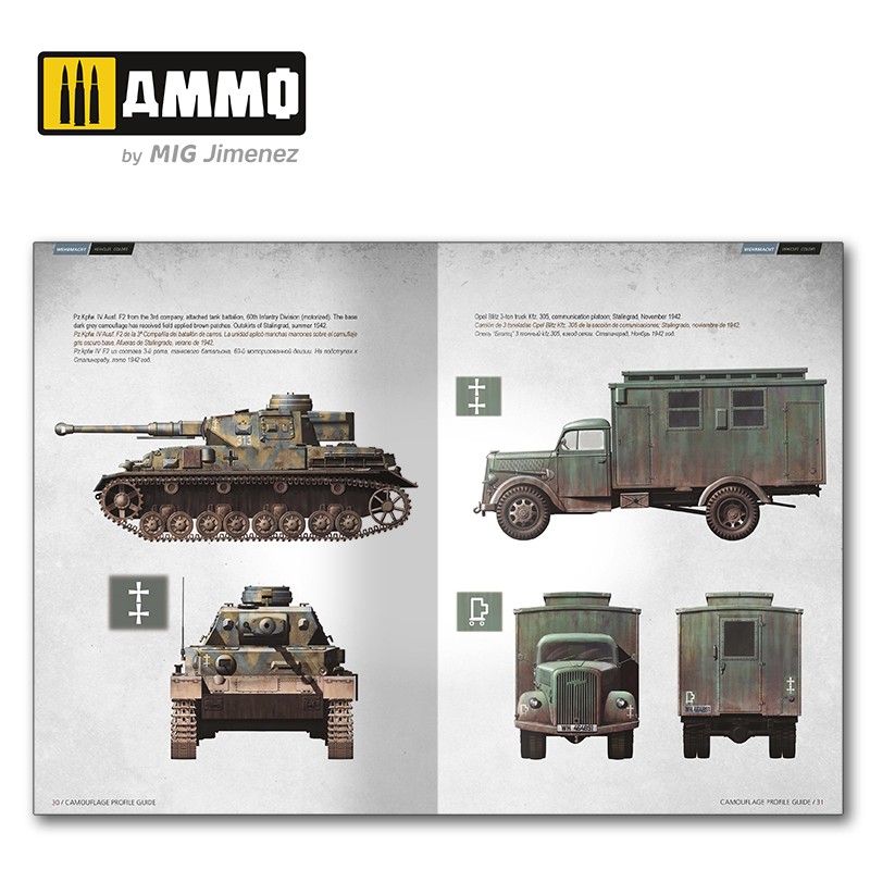 AMIG6146 Журнал Stalingrad Vehicles Colors. German and Soviet Camo