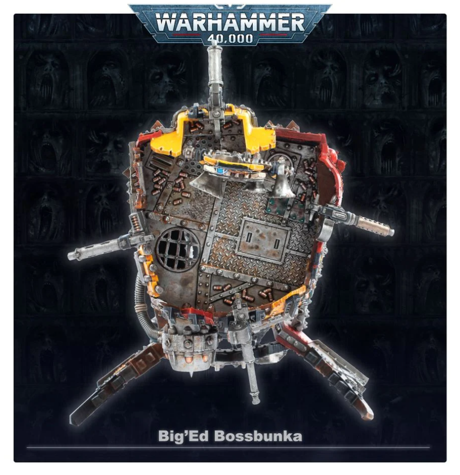 50-45 Набор Орки. Здаровый Боссбункер (Orks Big'ed Bossbunka) 50-45 Набор Орки. Здаровый Боссбункер (Orks Big'ed Bossbunka)