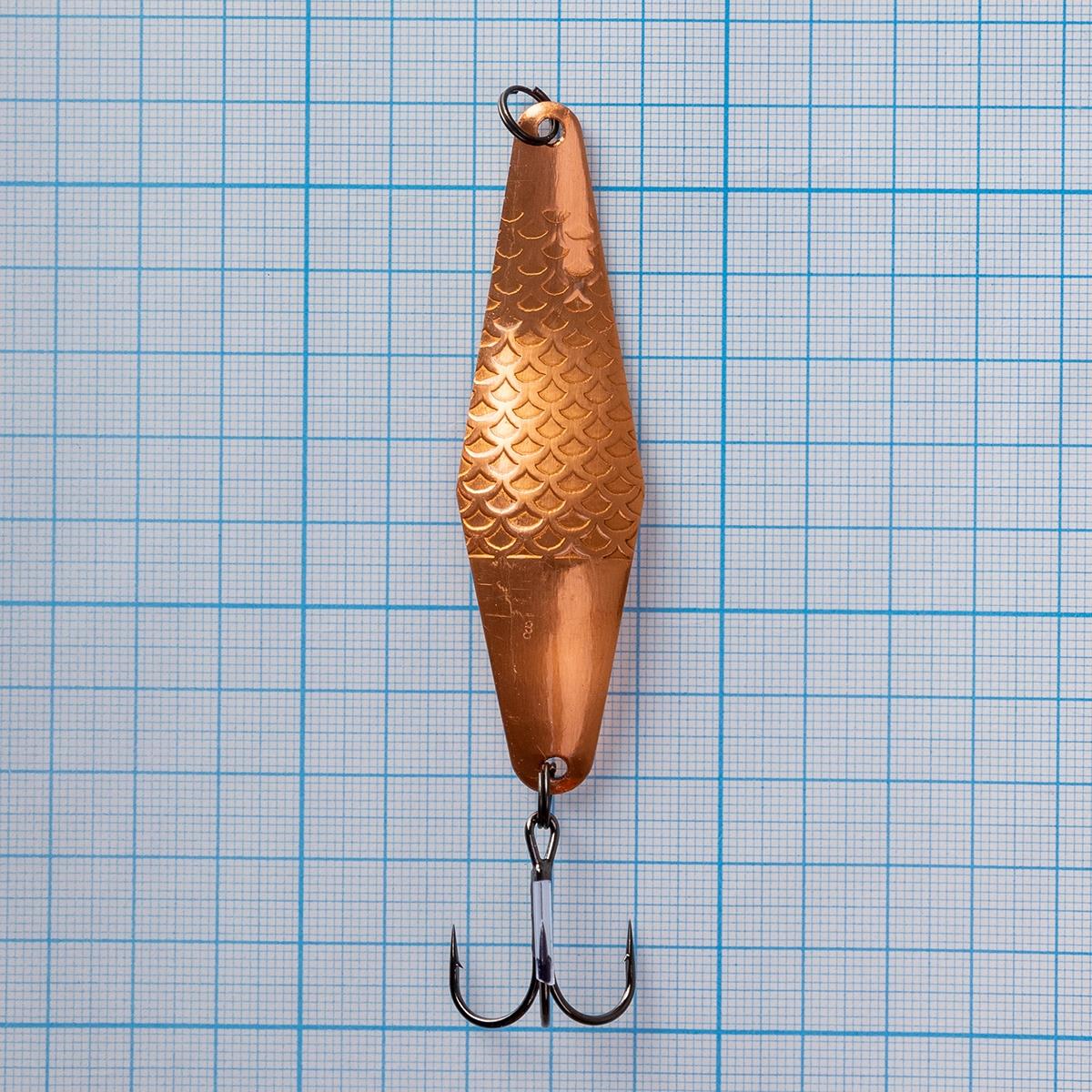 Блесна Колеб.станд. Ленок 16гр. цв.07 черноспинка чешуя (PR-L-16-07) Premier( цена указана за упаковку, в количестве 5шт.)