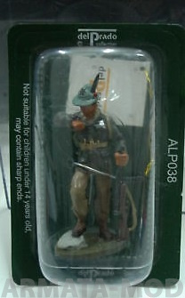 ALP038 Фигура Alpino in uniforme da montagna 1950, 1/32 Del Prado Del Prado ALP038 Фигура Alpino in uniforme da montagna 1950, 1/32 Del Prado Del Prado