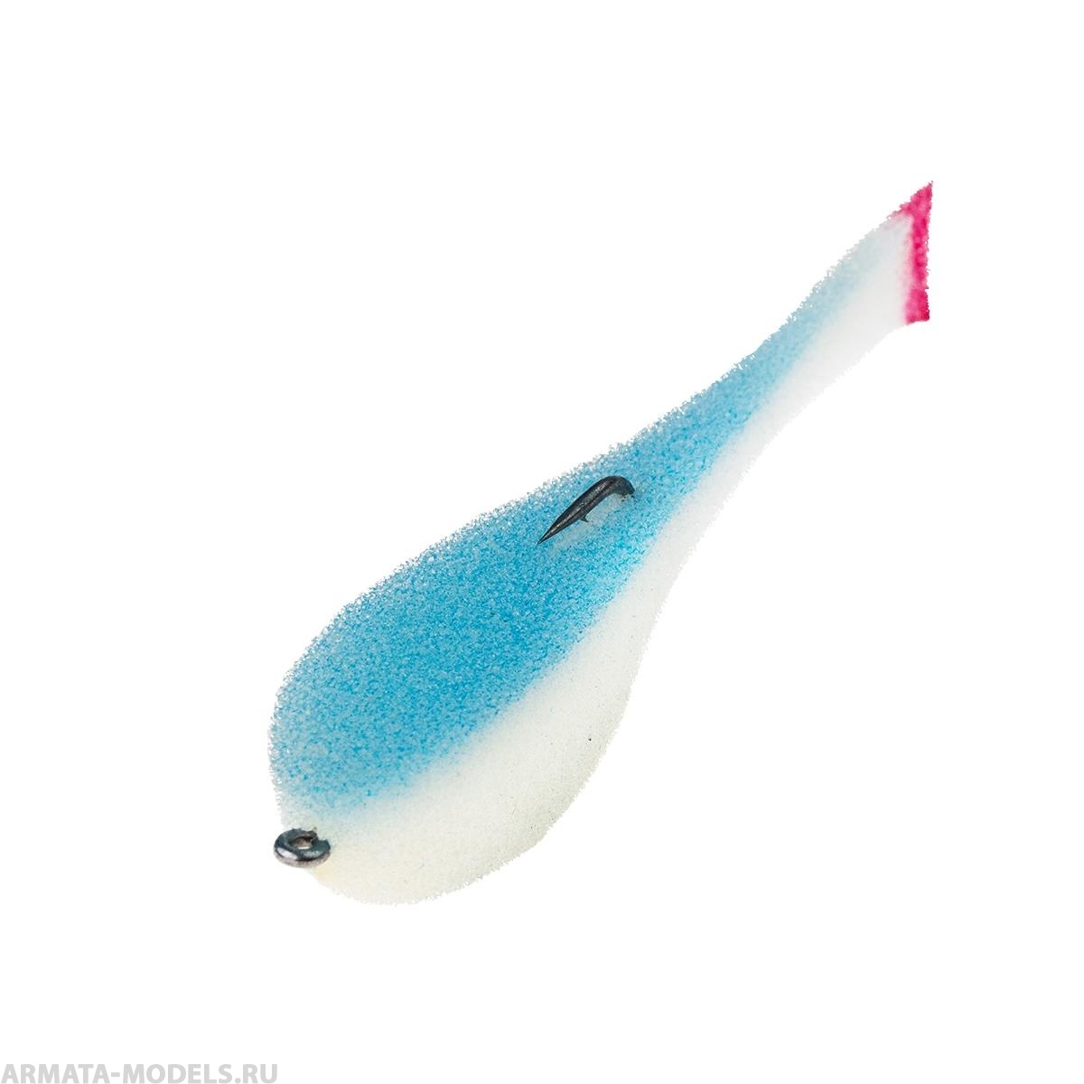 Рыбка поролоновая оснащенная на офсет.кр. 10,5 см б/с 02 (HS-105-02) Helios( цена указана за упаковку, в количестве 5шт.)